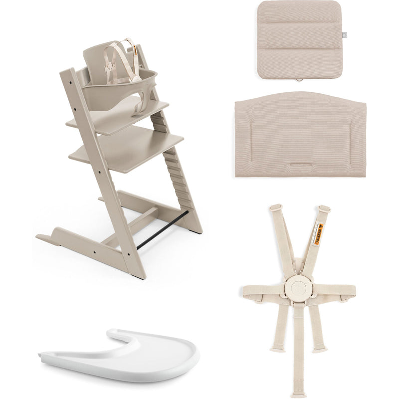 Stokke Tripp Trapp High Chair² with Cushion + Stokke Tray | TOP SELLER