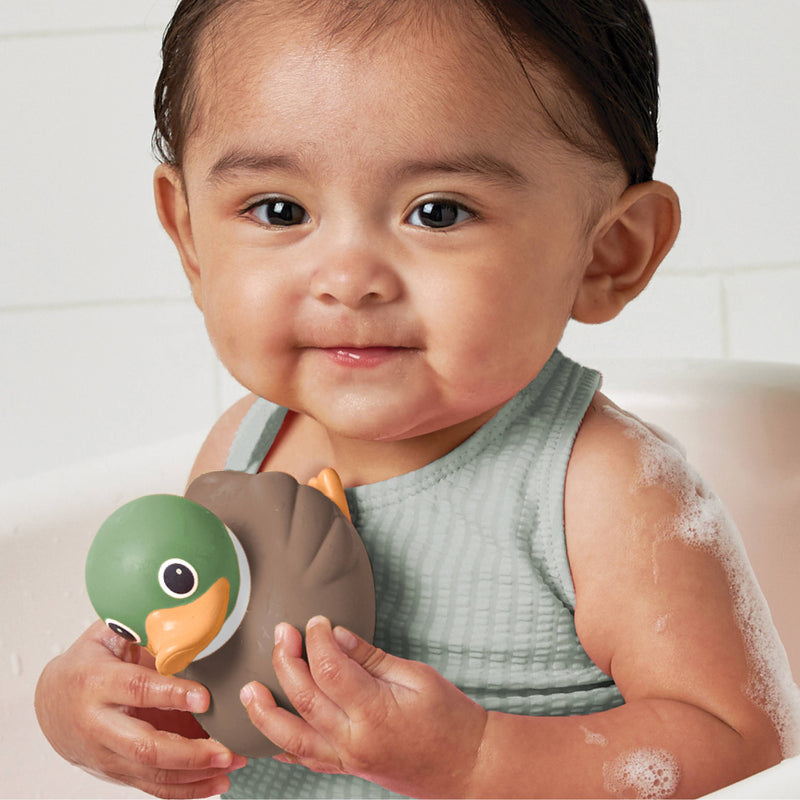 Itzy Ritzy | Itzy Ducky Family™ Bath + Water Table Toys | Mallard Family