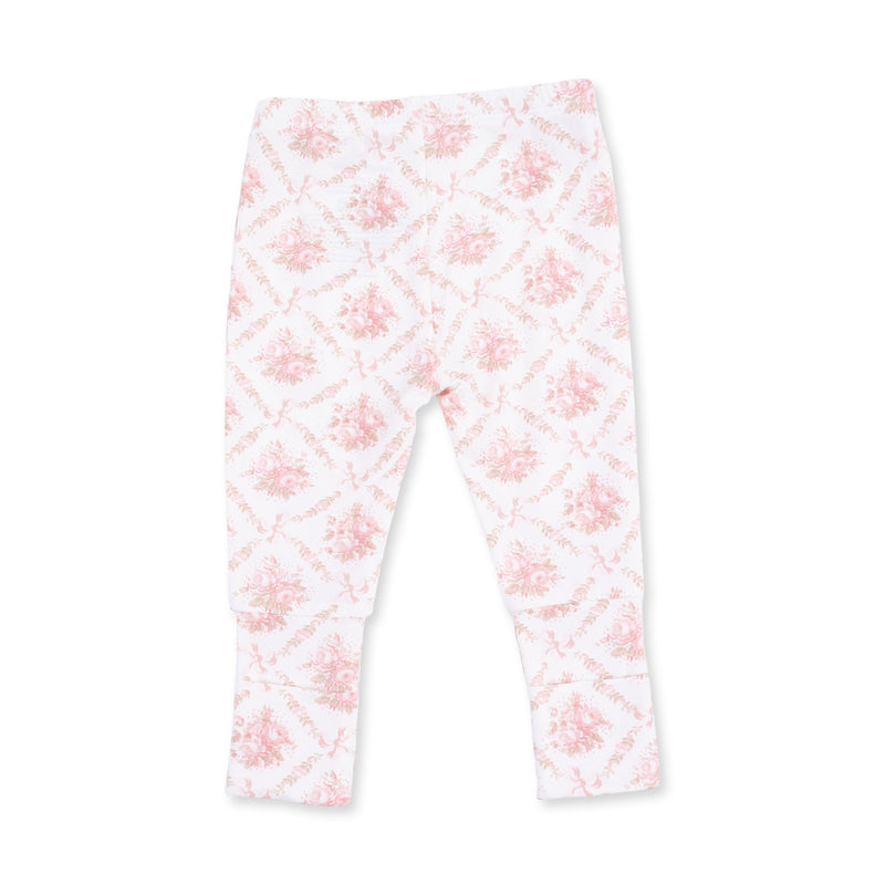 Angel Dear | Take Me Home Set with Convertible Pant | Rose Bow Lattice