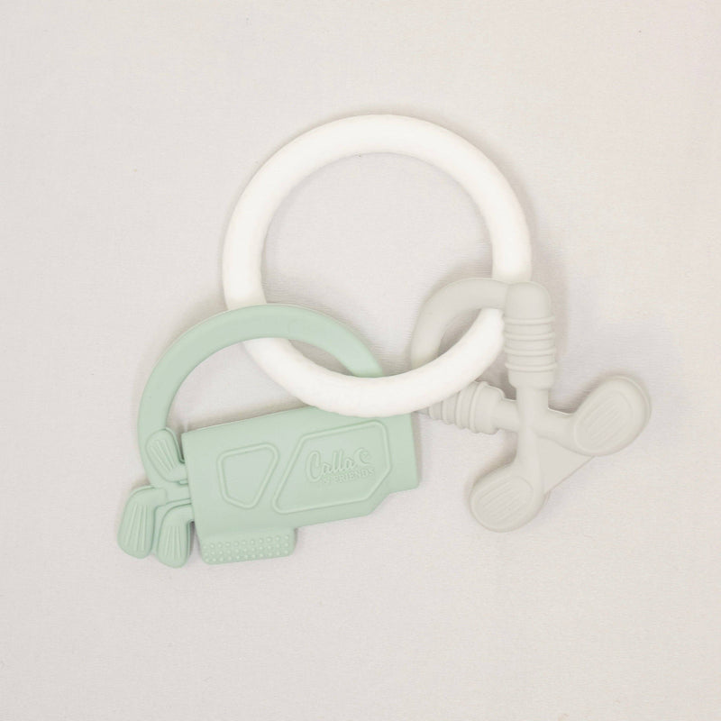 Calla & Friends | Tee Time Golf Silicone Teether