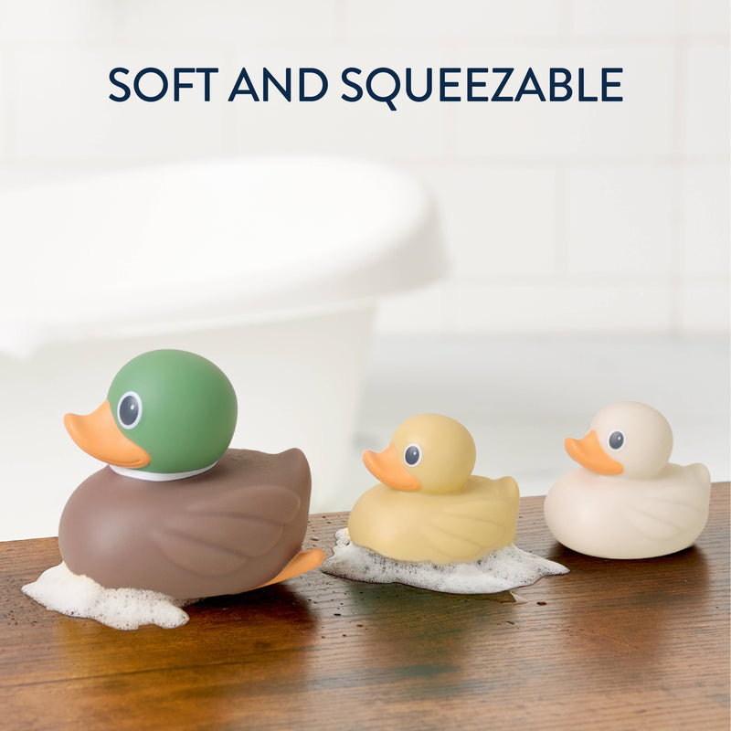 Itzy Ritzy | Itzy Ducky Family™ Bath + Water Table Toys | Mallard Family