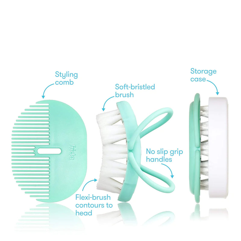 frida baby | Head-Hugging Hairbrush + Styling Comb