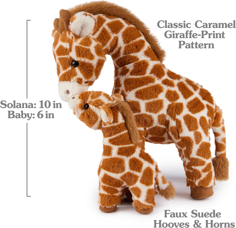 Gund | Solana Giraffe and Calf, 10 in.
