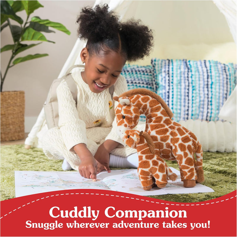 Gund | Solana Giraffe and Calf, 10 in.