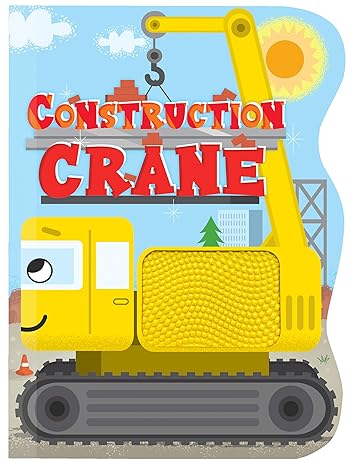Little Hippo Books | Construction Crane Sensory Book