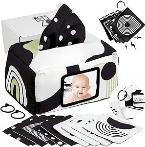 Remzo 3-in-1 Multifunctional Baby Tissue Box Toy