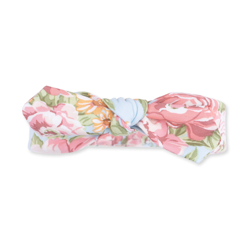 Angel Dear | 2 Way Ruffle Back Zipper Footie | Angeline Floral
