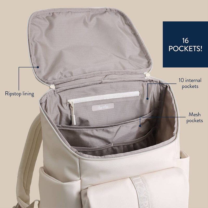 Itzy Ritzy | Belong Bucket Backpack™ Diaper Bag | Toast