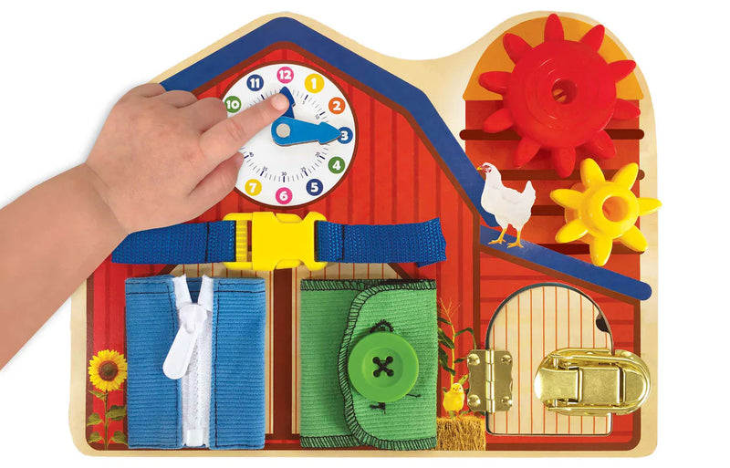 Little Hippo Books | Brilliant Baby Farm Busy Board