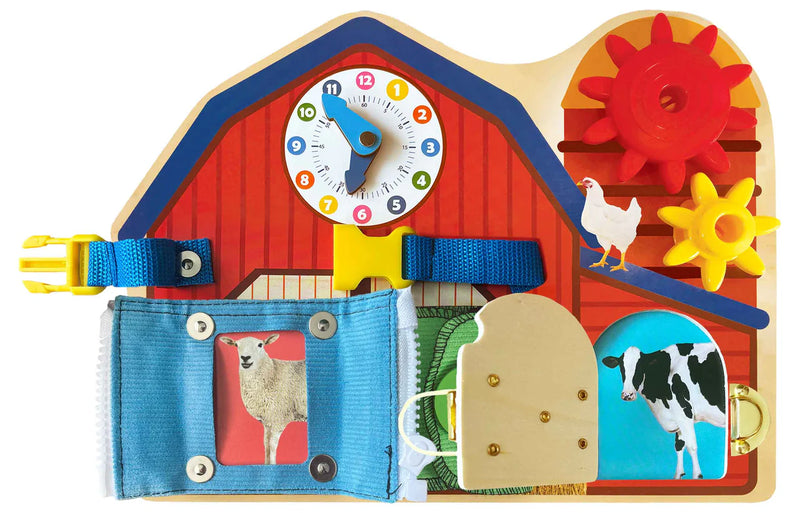 Little Hippo Books | Brilliant Baby Farm Busy Board