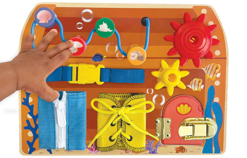 Little Hippo Books | Brilliant Baby Ocean Busy Board