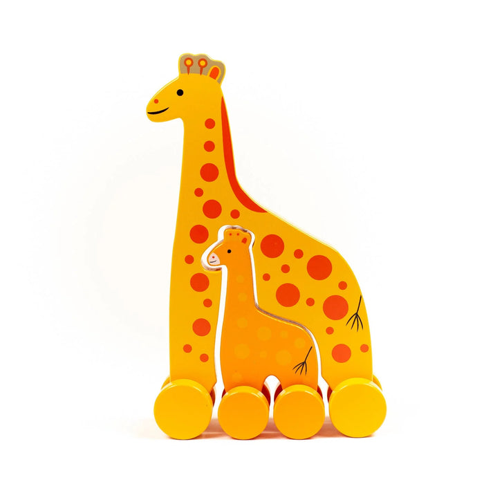 Jack Rabbit Creations | Big & Little Giraffe Push Toy