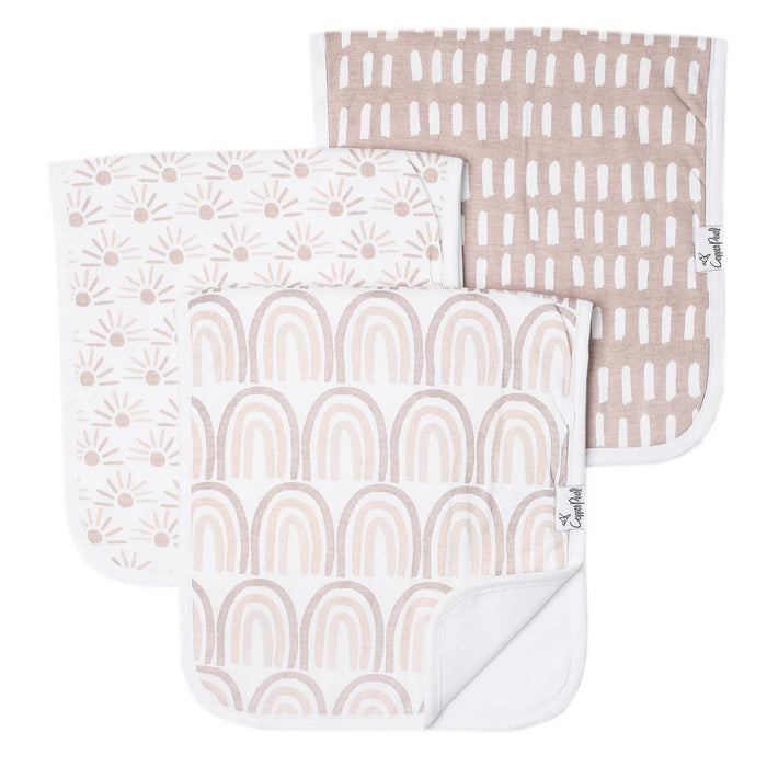 Copper Pearl Burp Cloth (3-Pack) | Bliss