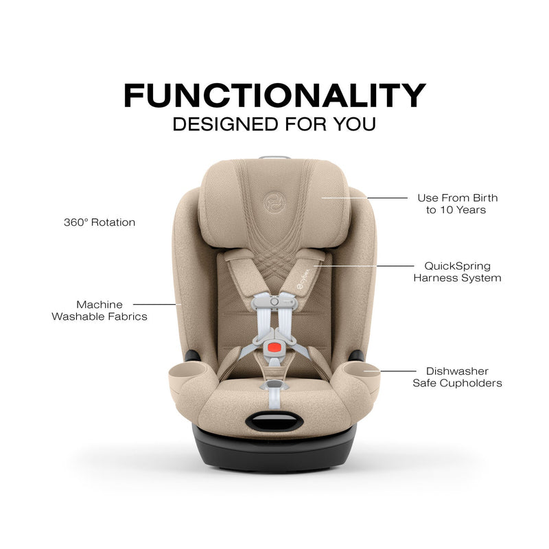Cybex Callisto T 360 Rotating All-in-One Convertible Car Seat