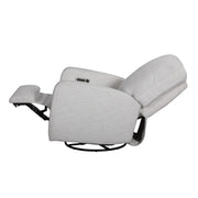 light grey recliner open