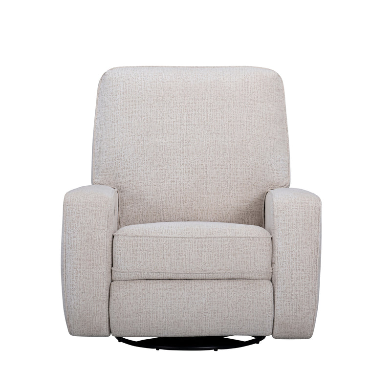 Beige recliner chair on a white background