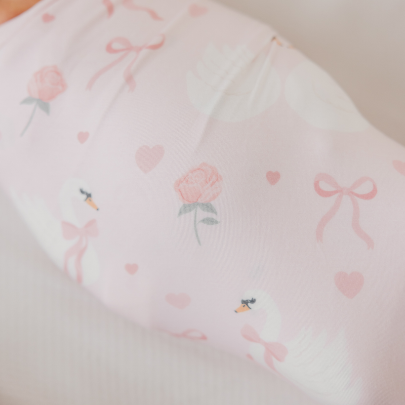 Copper Pearl | Knit Swaddle Blanket | Adelia