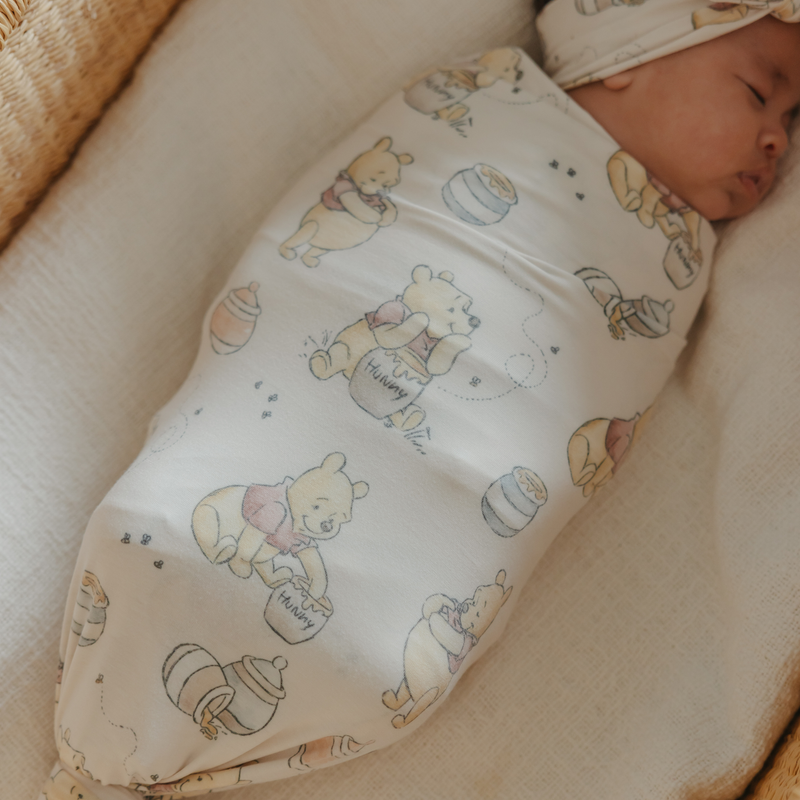 Copper Pearl | Knit Swaddle Blanket | Hunny