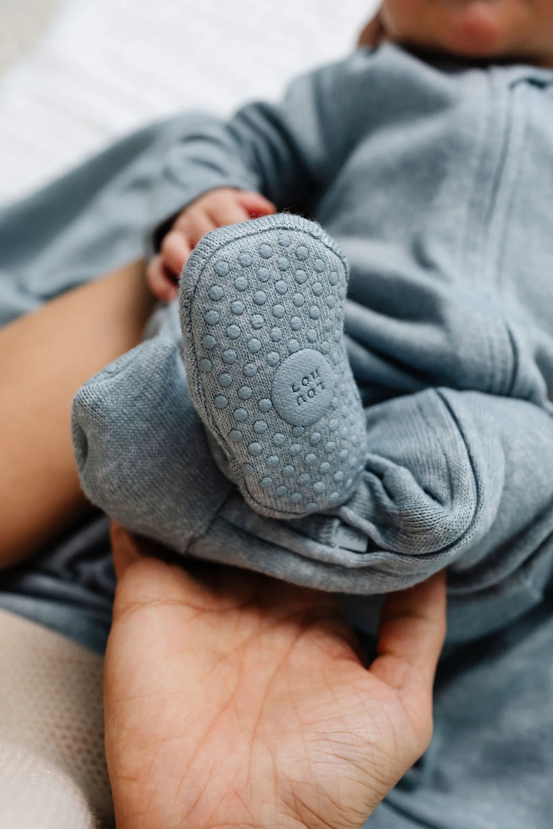 Lou Lou and Company | Plush Knit Zipper Footie | Miller