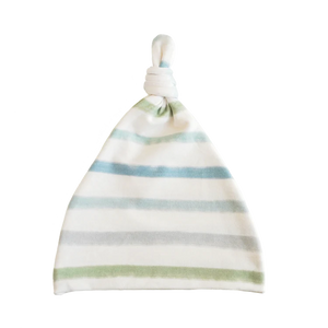 Village Baby Soft Top Knot Hat | Dapper Stripes