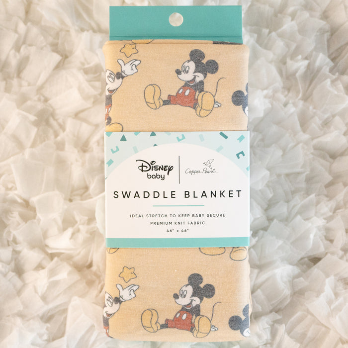 Copper Pearl | Knit Blanket | Mickey Mouse