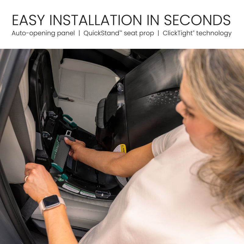 evenflo rotating car seat installation Britax Galaxy 360 Slim Rotating Car Seat — The Kangaroo Pouch