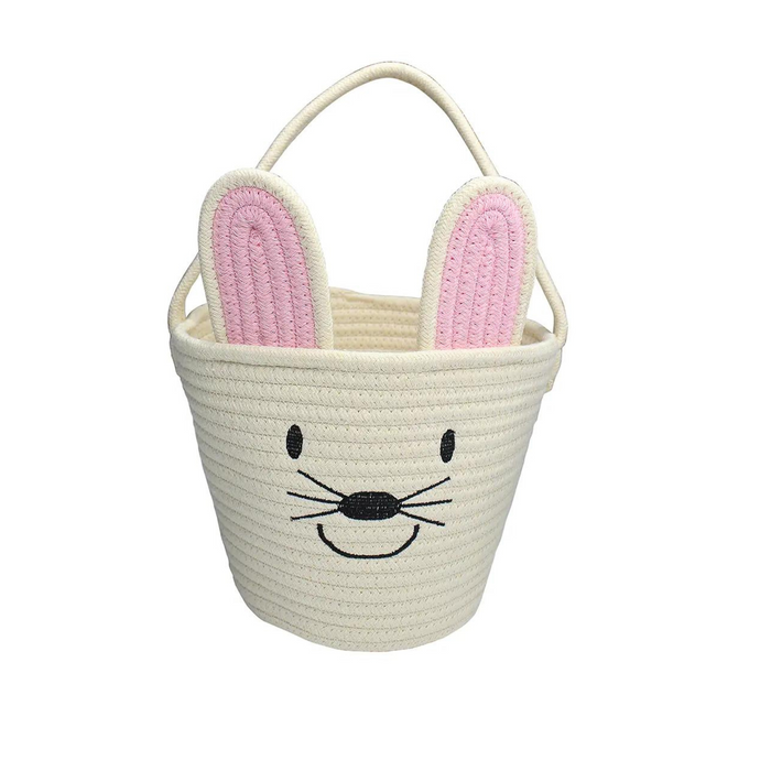 Emerson and Friends Rope Easter Basket | Bunny