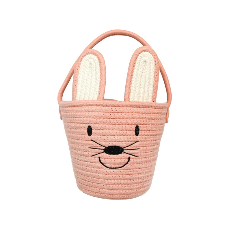 Emerson and Friends Rope Easter Basket | Bunny
