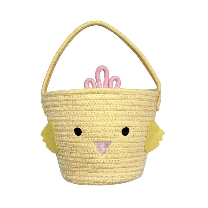 Emerson and Friends Rope Easter Basket | Chick