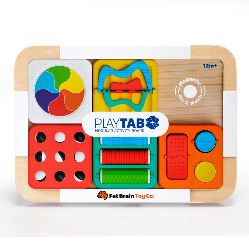 Fat Brain | PlayTab Modular Activity Board | Sensory Set 1