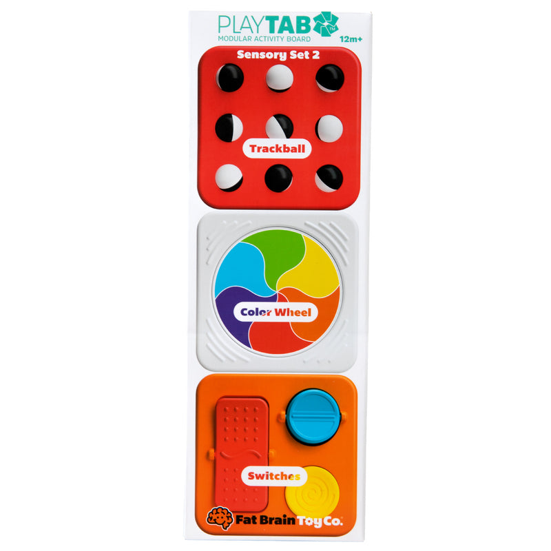 Fat Brain | PlayTab Modular Activity Board | Sensory Set 2