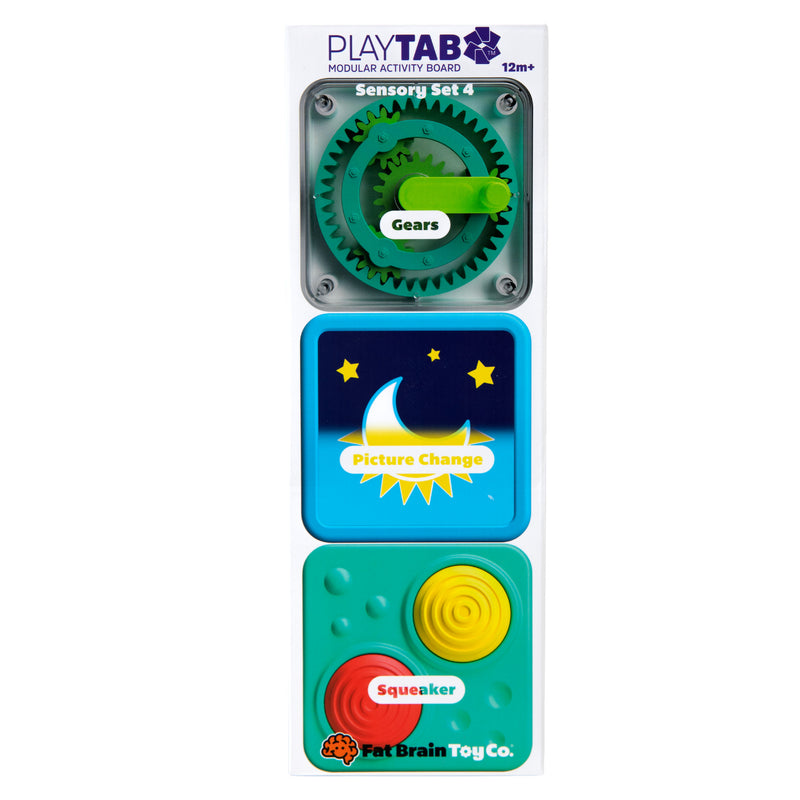 Fat Brain | PlayTab Modular Activity Board | Sensory Set 4