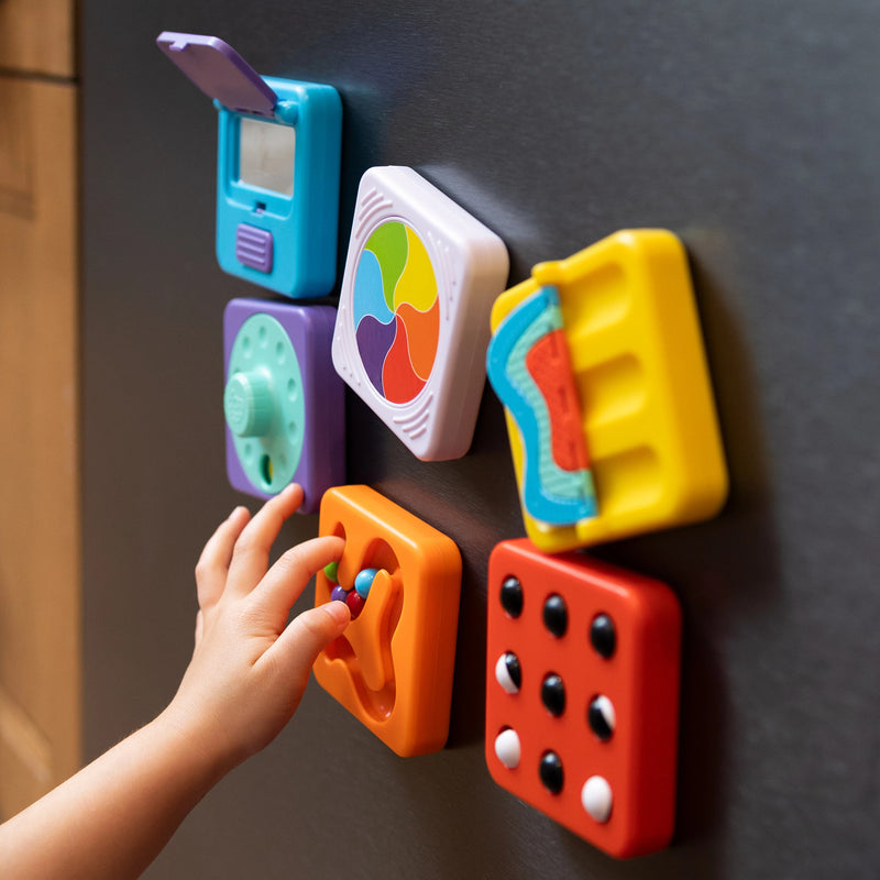 Fat Brain | PlayTab Modular Activity Board | Sensory Set 1