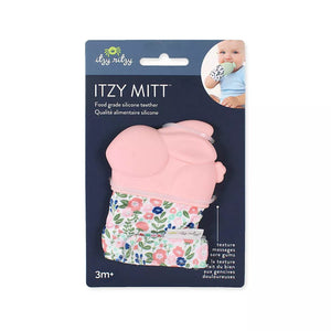 Itzy Ritzy Silicone Teething Mitt | Bunny