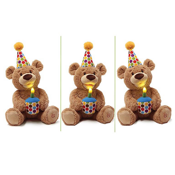 Gund | Happy Birthday Animated Teddy