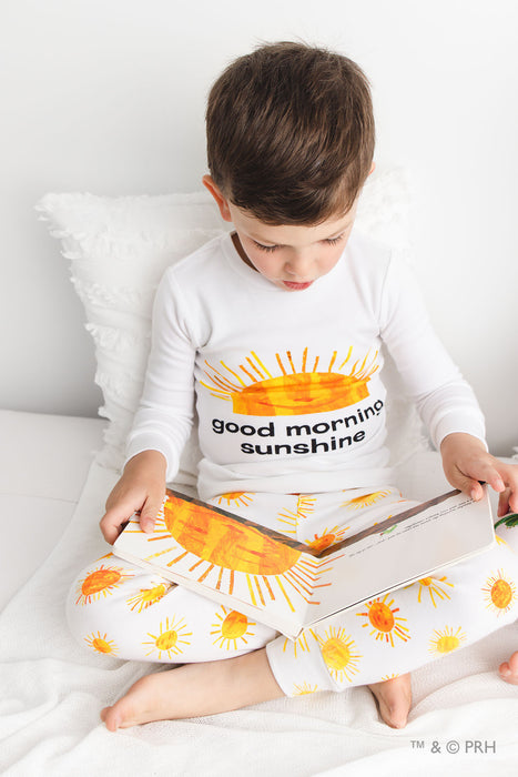 L'oved Baby Very Hungry Caterpillar Organic PJ Set | Sunny Day