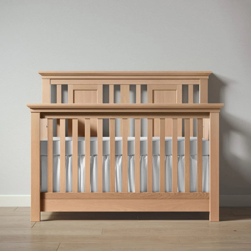 Romina Karisma l Convertible Baby Crib (Open Back) l Solid Wood Nursery Crib