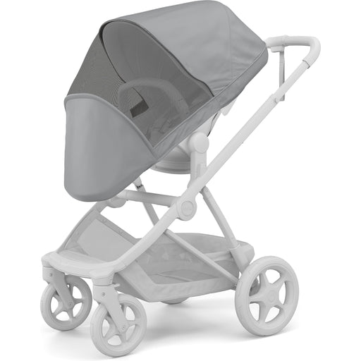 Thule Charm stroller mesh insect cover installed on seat