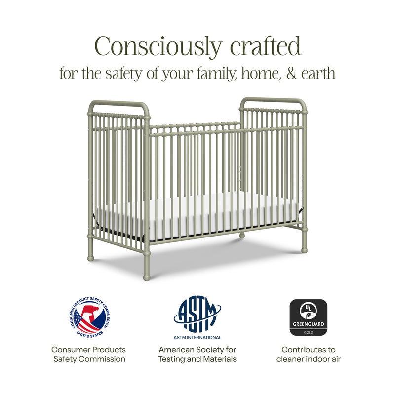 Namesake Abigail 3-in-1 Convertible Crib