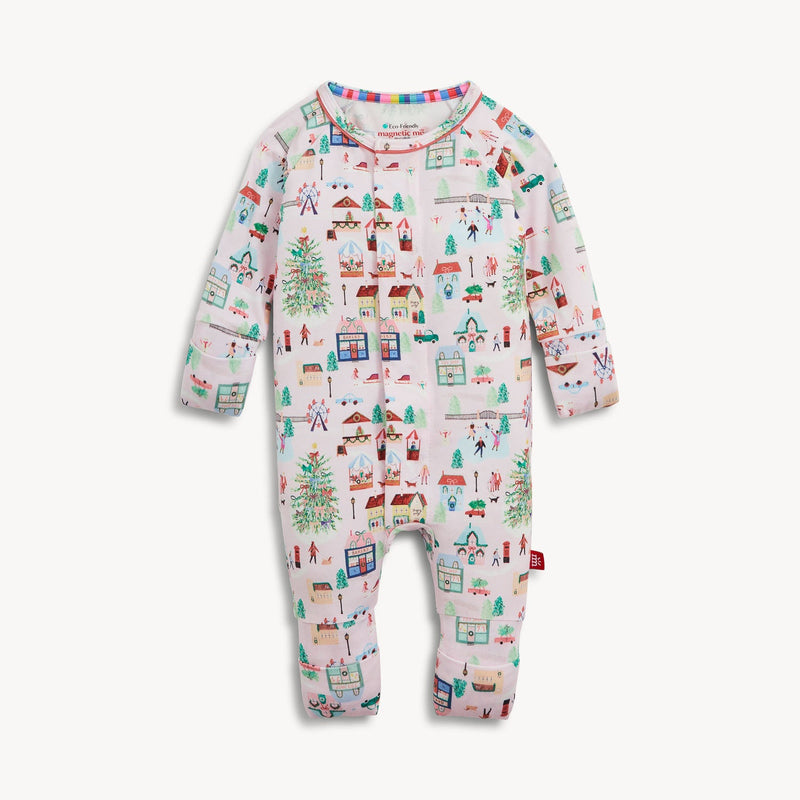 Magnetic Me | Modal Convertible Coverall | Winter Village
