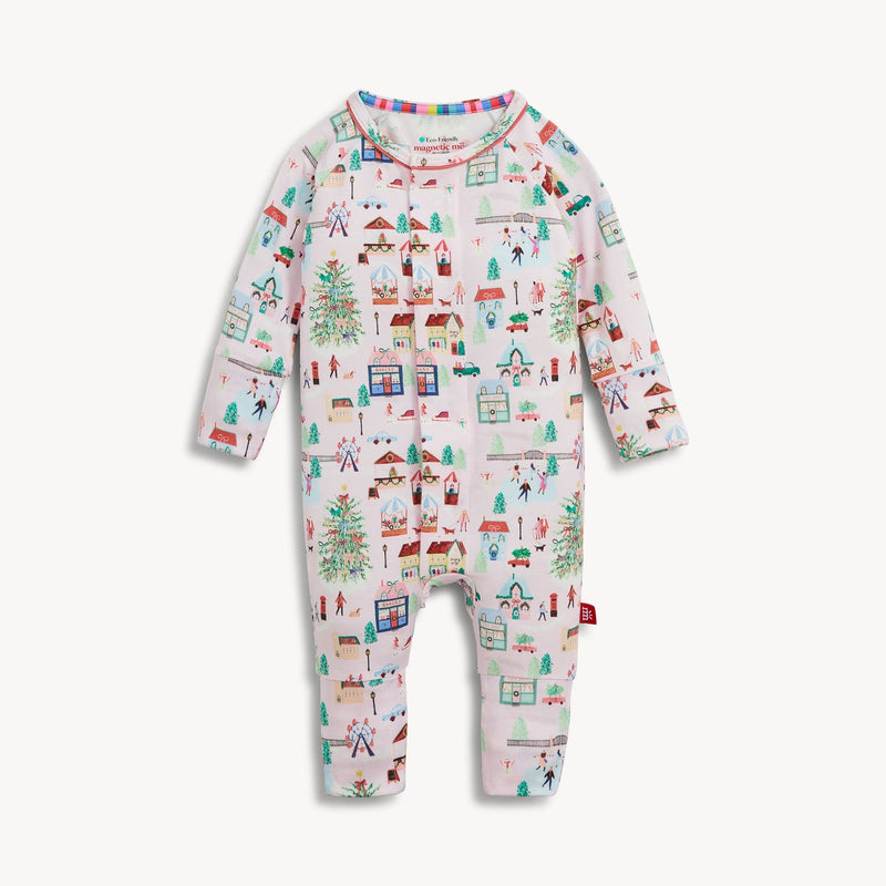 Magnetic Me | Modal Convertible Coverall | Winter Village