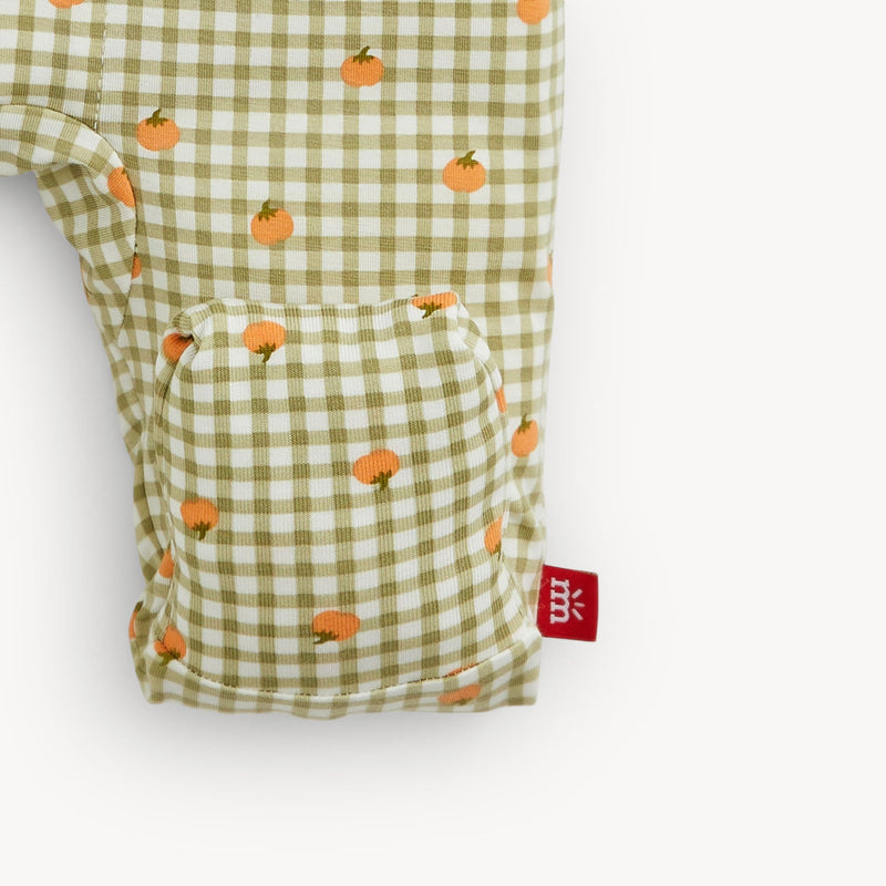 Magnetic Me | Modal Convertible Coverall | Pumpkin Plaid