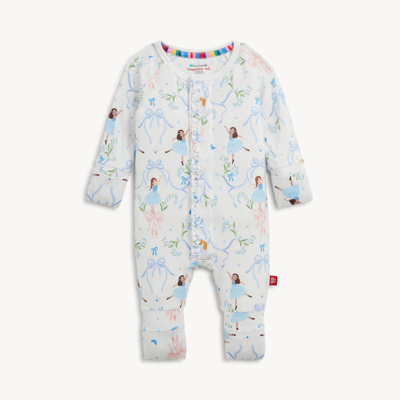 Magnetic Me | Modal Ruffle Convertible Coverall | It Takes Tutu