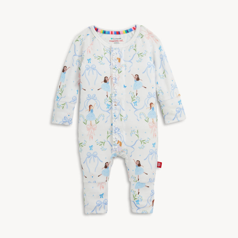 Magnetic Me | Modal Ruffle Convertible Coverall | It Takes Tutu