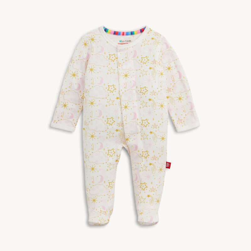 Magnetic Me | Modal Footie | Star Signs Pink