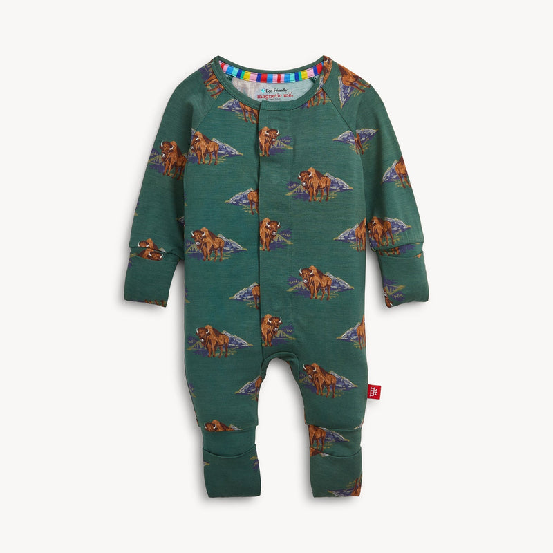 Magnetic Me | Modal Convertible Coverall | Bison