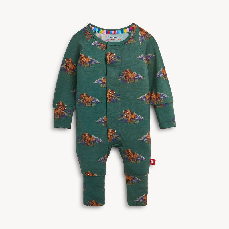 Magnetic Me | Modal Convertible Coverall | Bison