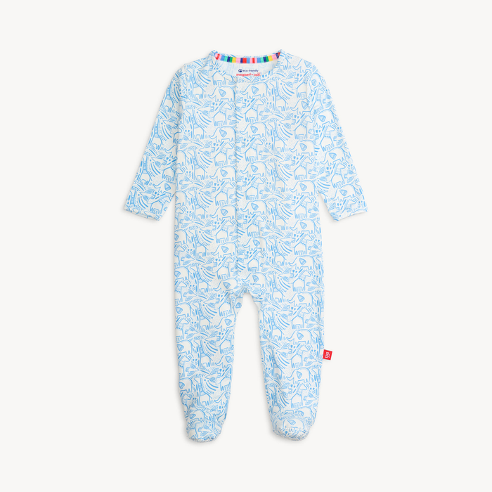 Magnetic Me | Modal Footie | Blue Herds of a Feather