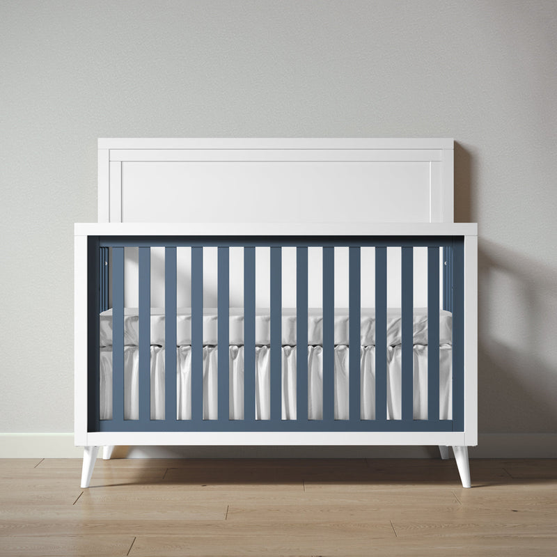 Romina New York l Convertible Baby Crib l Solid Wood Nursery Crib