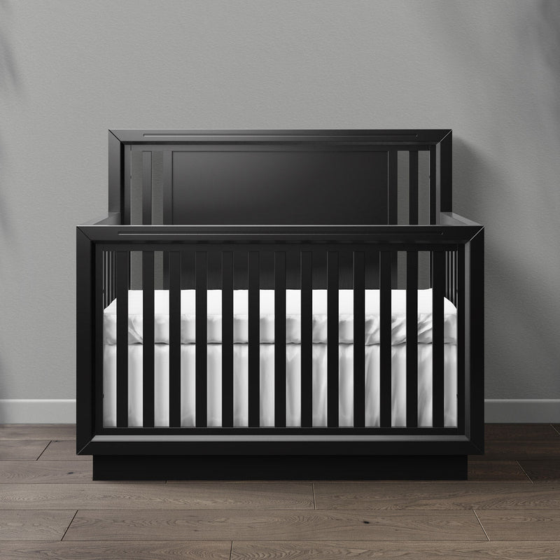 Romina Quadro l Convertible Baby Crib l Solid Wood Nursery Crib